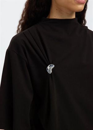 Ria 2/4 ss bluse Black Selected Femme 